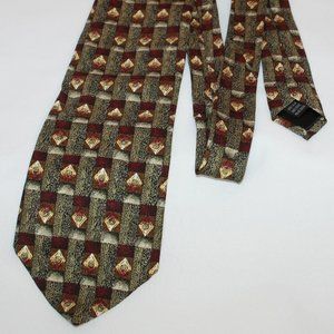Siena Geometric Silk Tie